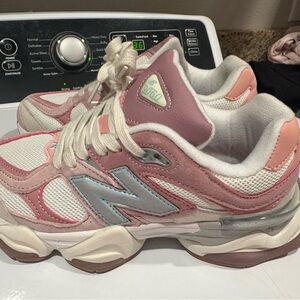 New Balance Pink and White 9060